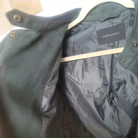 Banana Republic suede moto jacket - Picture 7 of 8